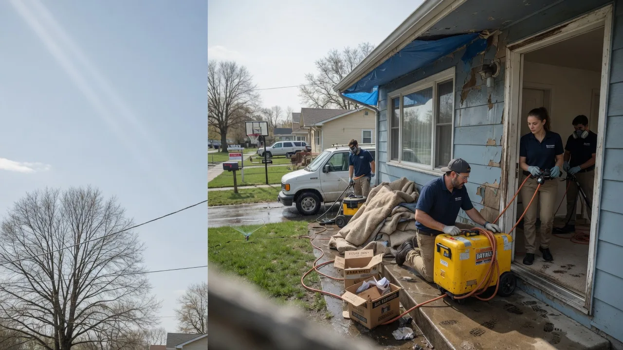 Basement Flood Cleanup in Greensboro, MD near me